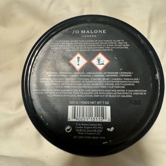 Diptytque empty new design all black ginger lily JML candle jar - Picture 3 of 8